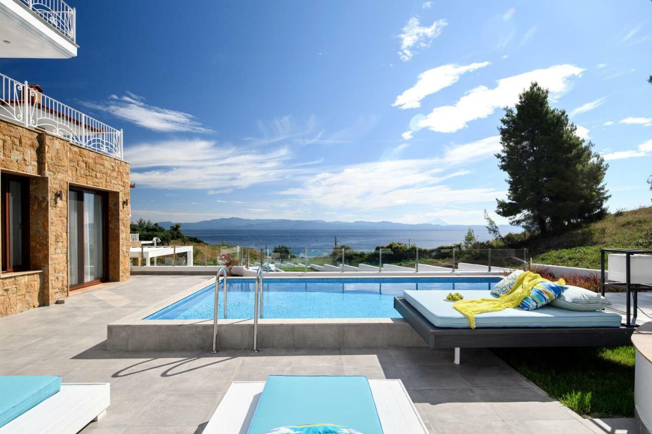 Villa D'Oro - Luxury Villas & Suites Paliouri Exterior foto